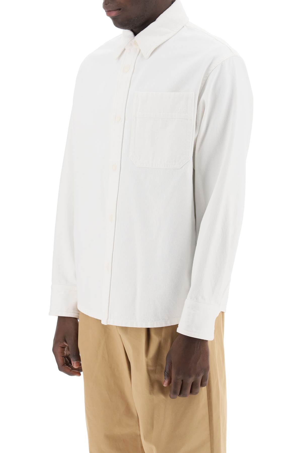 A.P.C. A.p.c. basile brodée overshirt