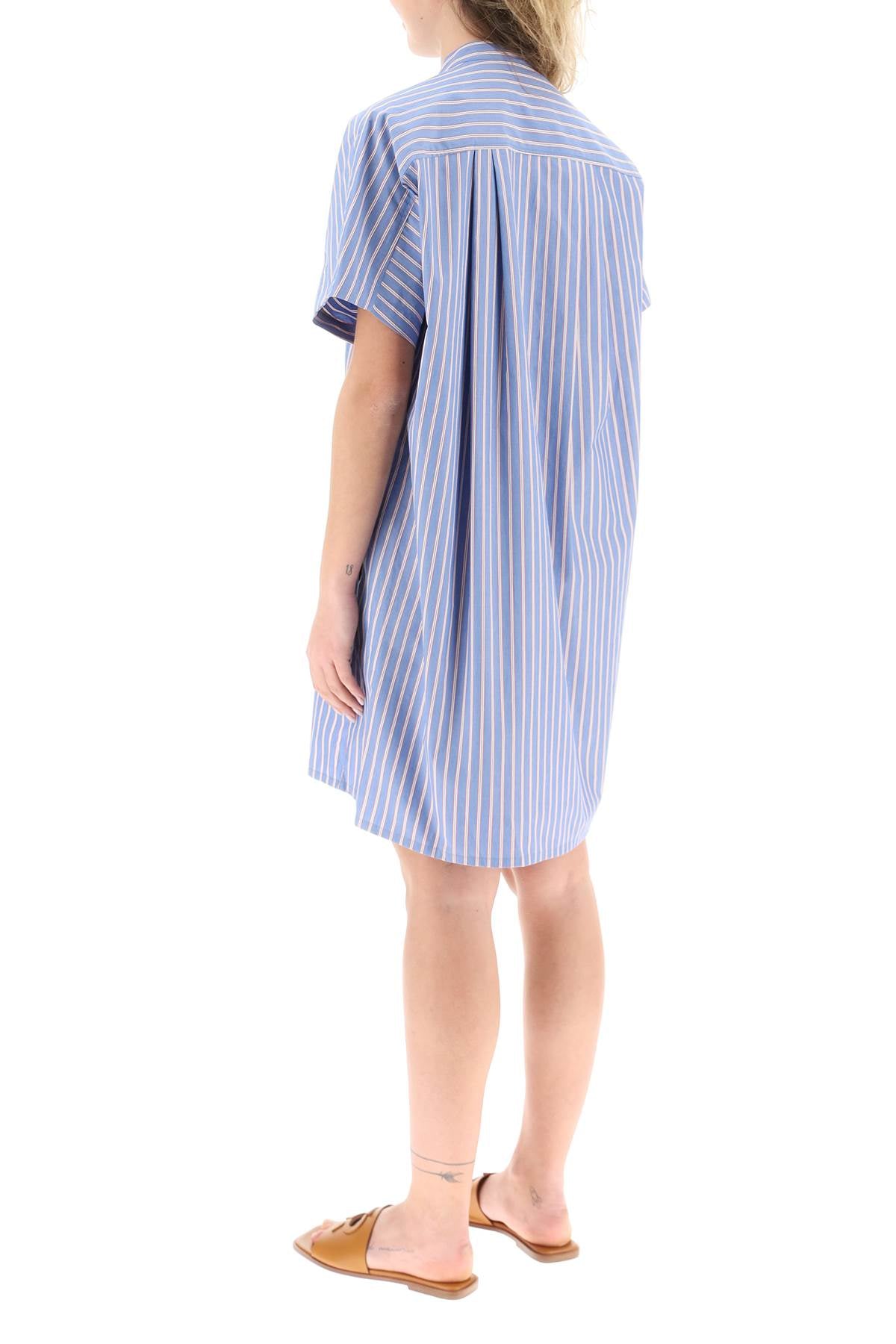 A.P.C. A.p.c. 'sharon' poplin mini dress