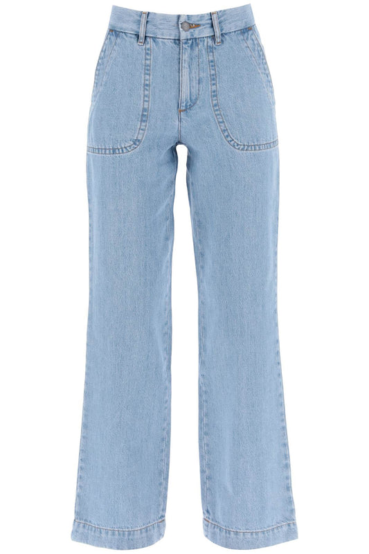 A.P.C. A.p.c. 'seaside' jeans with wide leg