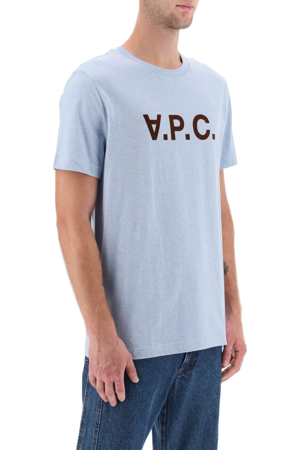 A.P.C. A.p.c. v.p.c. logo t-shirt