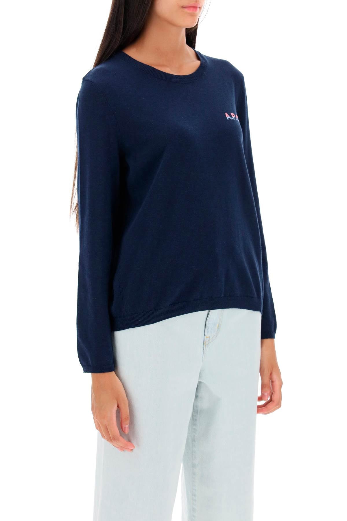 A.P.C. A.p.c. 'albane' crew-neck cotton sweater