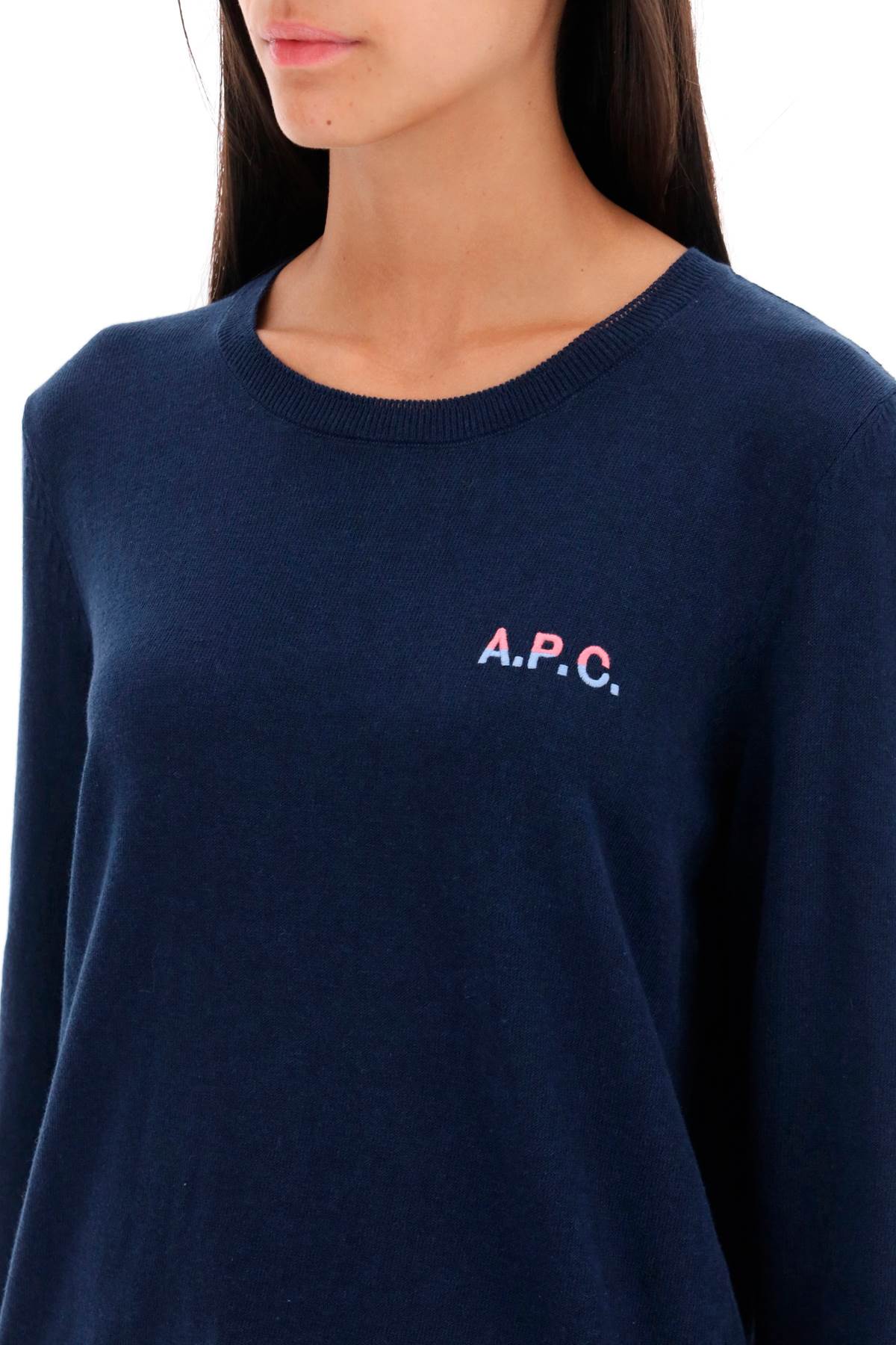 A.P.C. A.p.c. 'albane' crew-neck cotton sweater