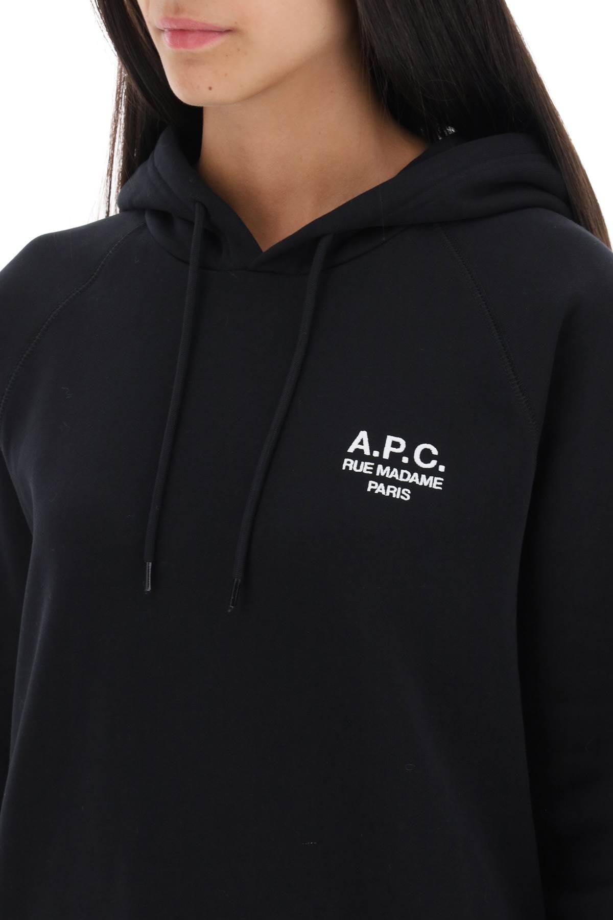 A.P.C. A.p.c. 'serena' hoodie with logo embroidery