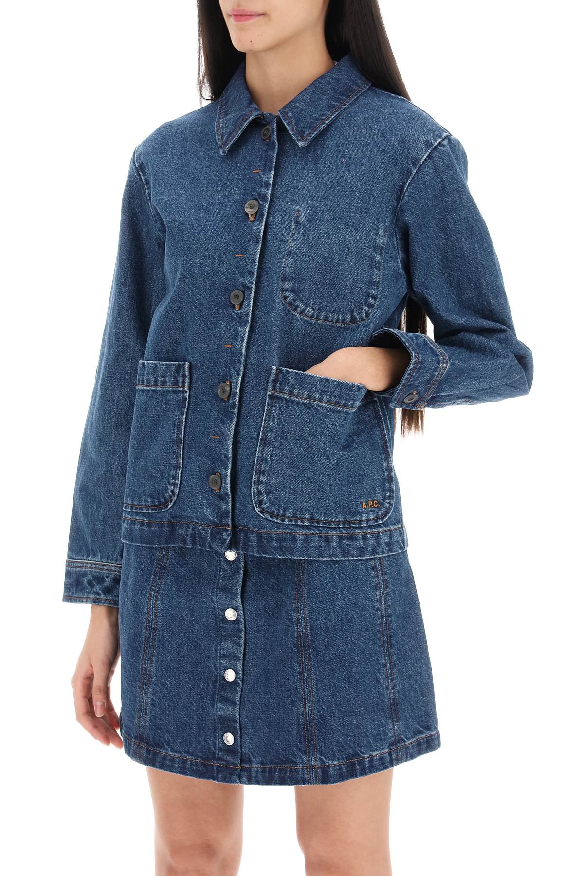 A.P.C. A.p.c. nikke denim jacket