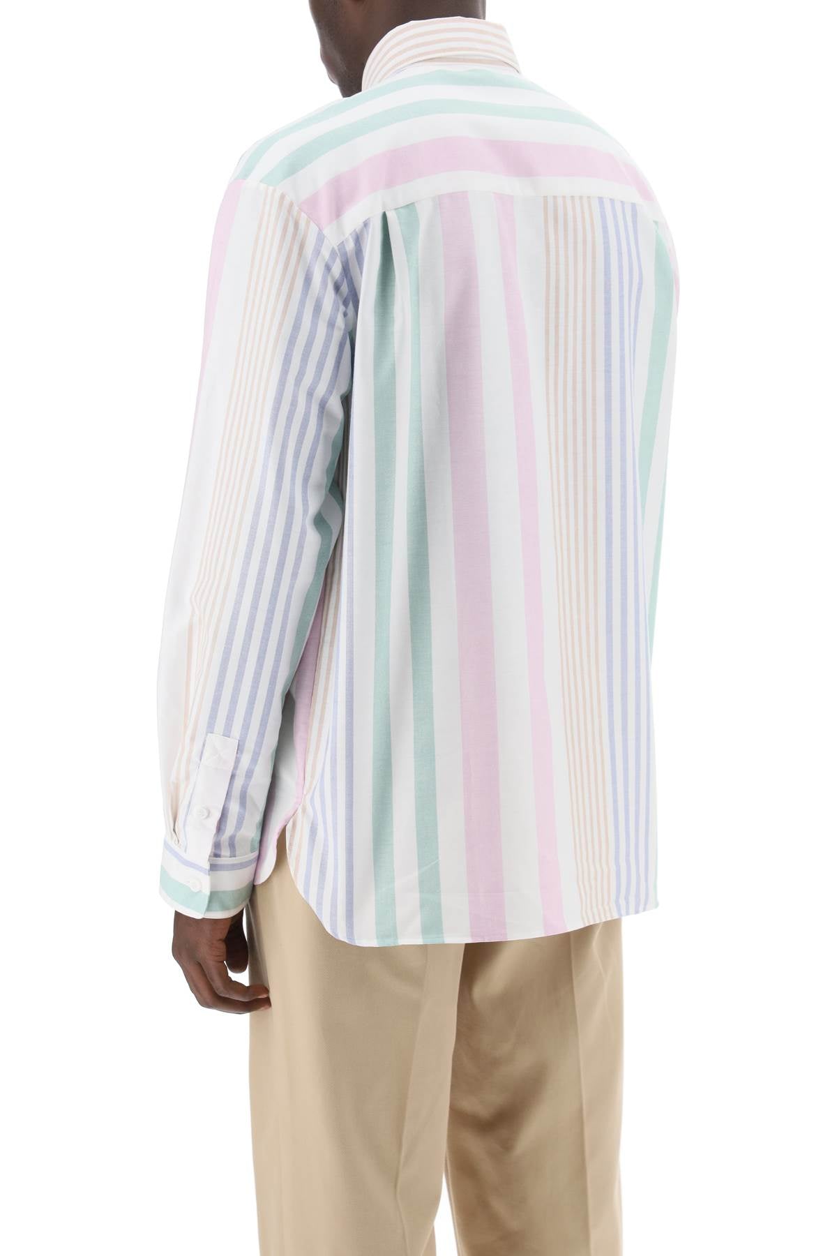 A.P.C. A.p.c. mateo striped oxford shirt