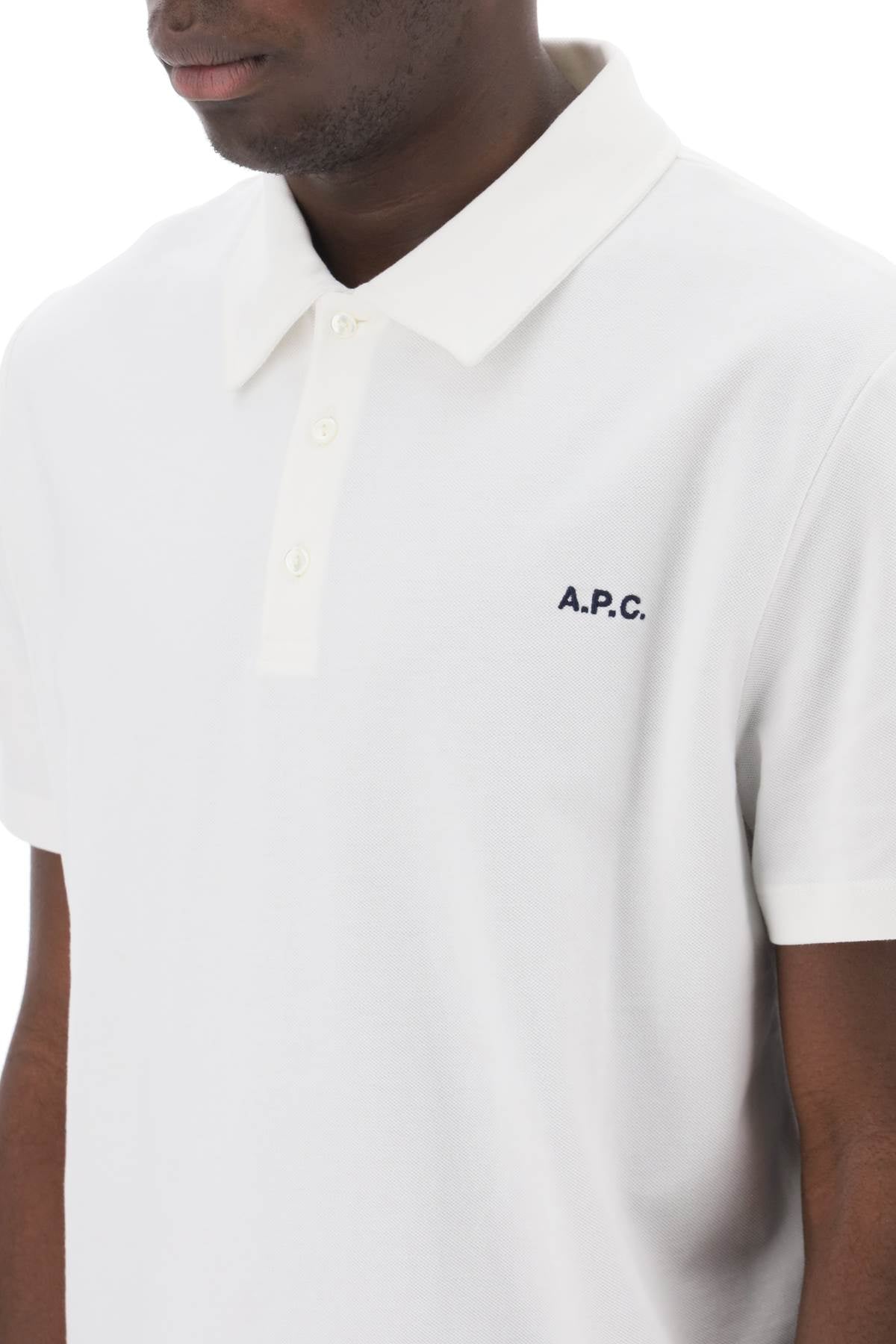 A.P.C. A.p.c. carter polo shirt with logo embroidery