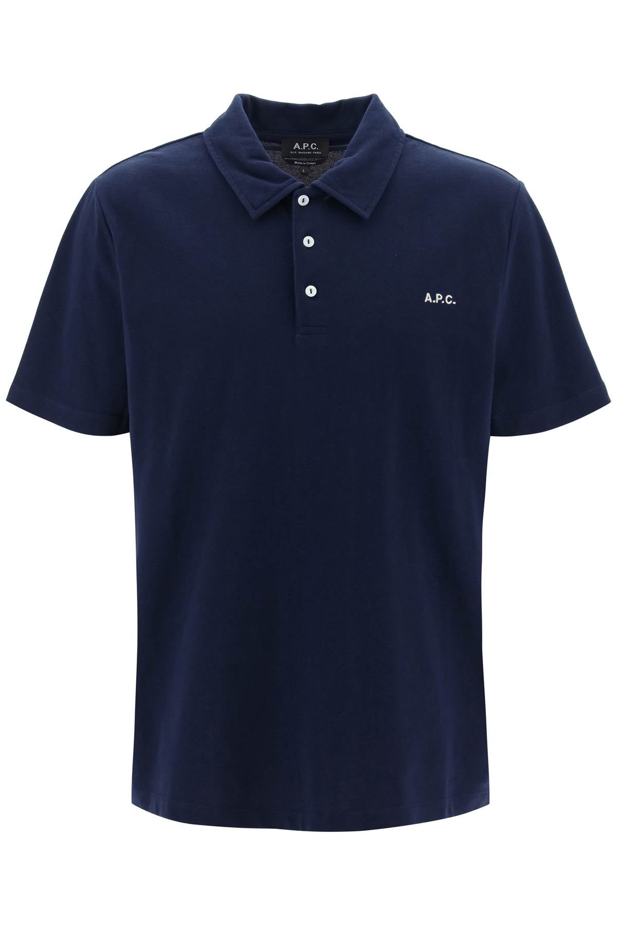 A.P.C. A.p.c. carter polo shirt with logo embroidery