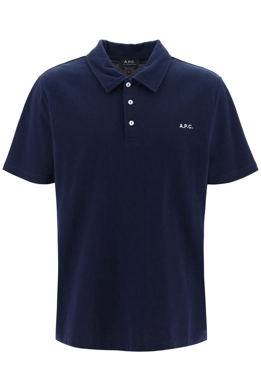 A.P.C. A.p.c. carter polo shirt with logo embroidery