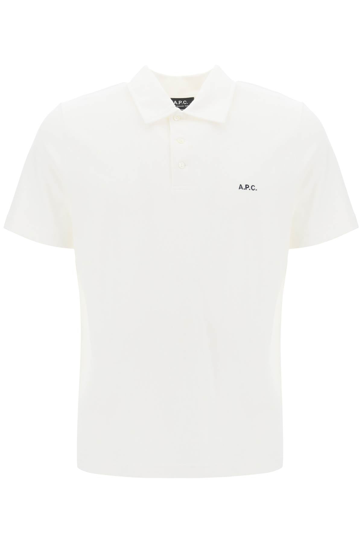 A.P.C. A.p.c. austin polo shirt with logo embroidery