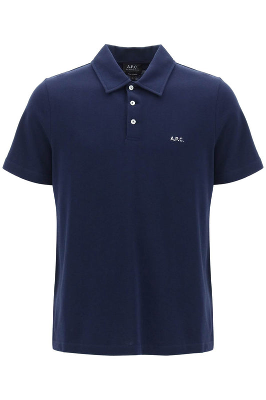 A.P.C. A.p.c. austin polo shirt with logo embroidery