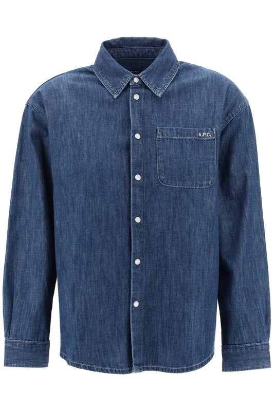 A.P.C. A.p.c. denim brodee boyfriend shirt