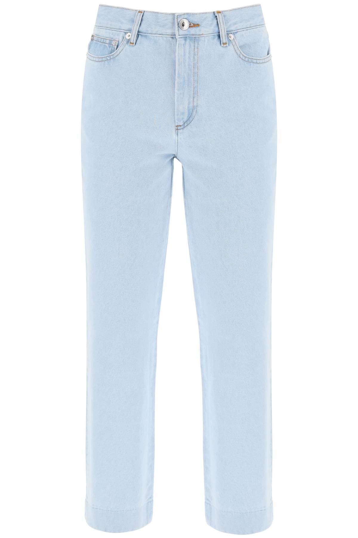 A.P.C. A.p.c. new sailor straight cut cropped jeans