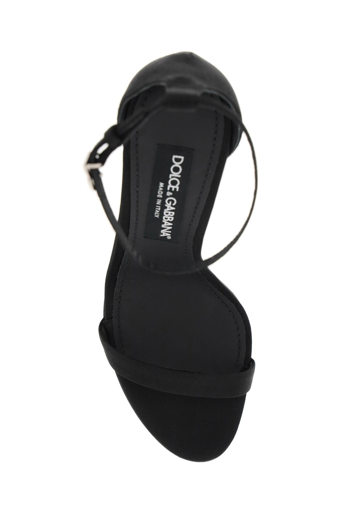 Dolce & Gabbana Dolce & gabbana satin sandals for elegant