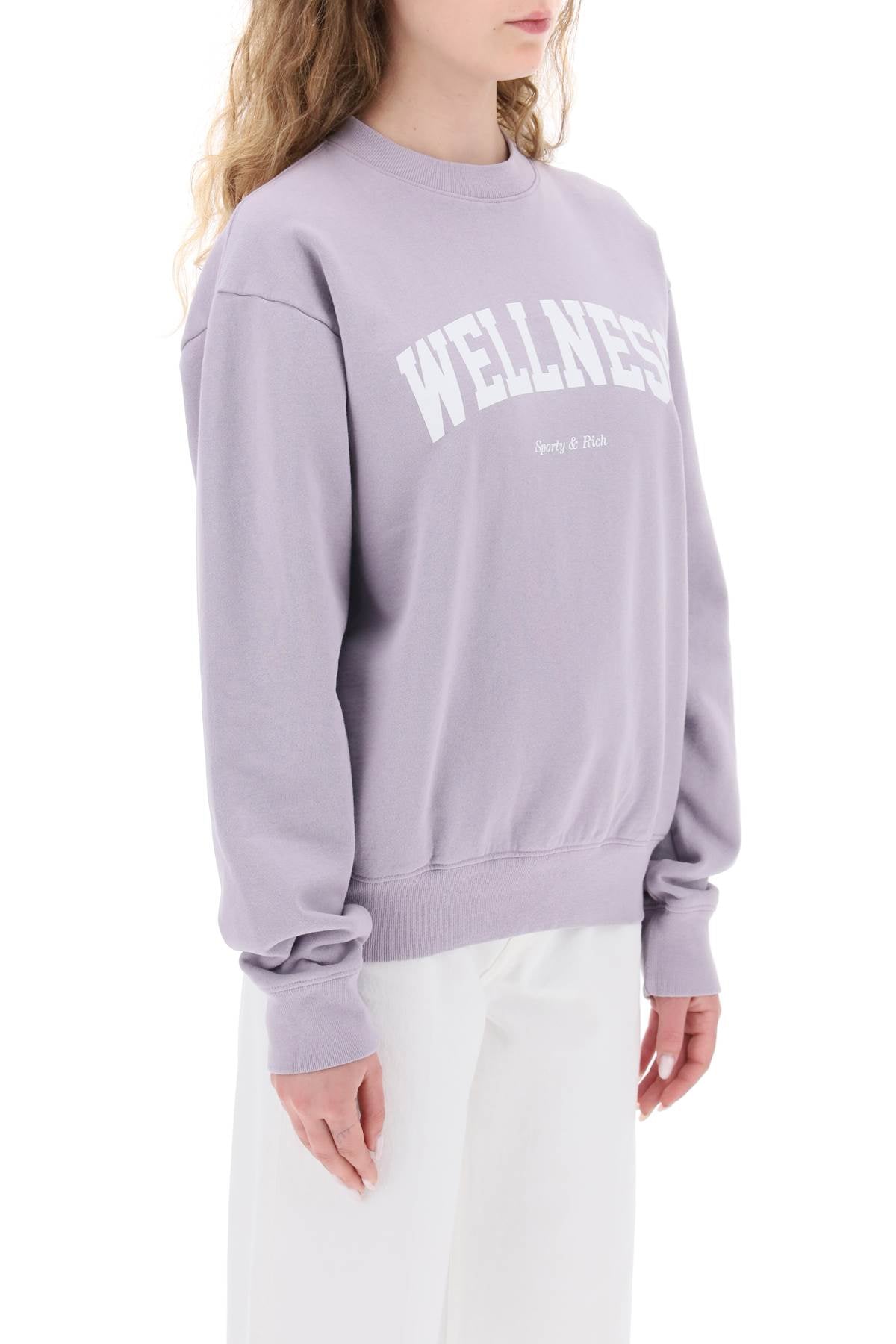 Sporty & Rich Sporty rich crew-neck sweatshirt with print