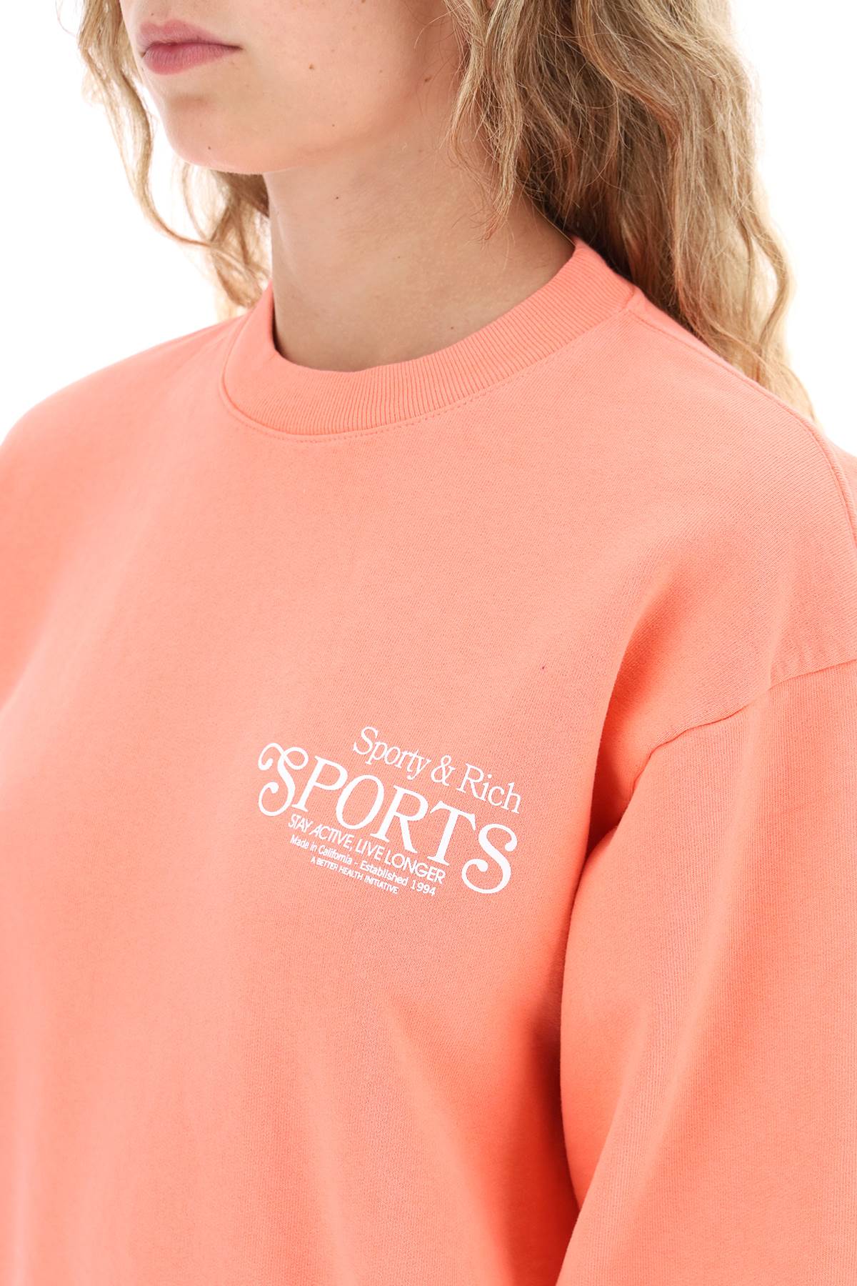 Sporty & Rich Sporty rich 'bardot sports' sweatshirt