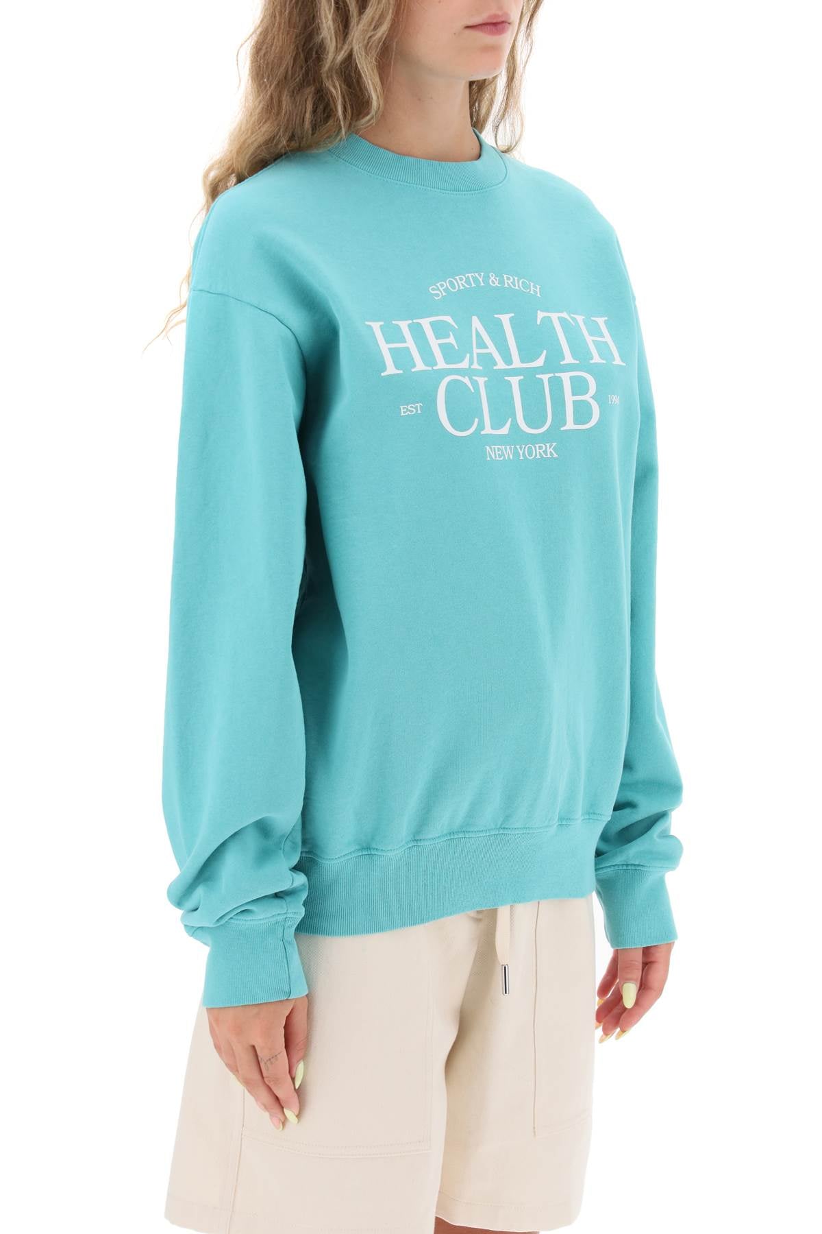 Sporty & Rich Sporty rich 'sr health club' sweatshirt