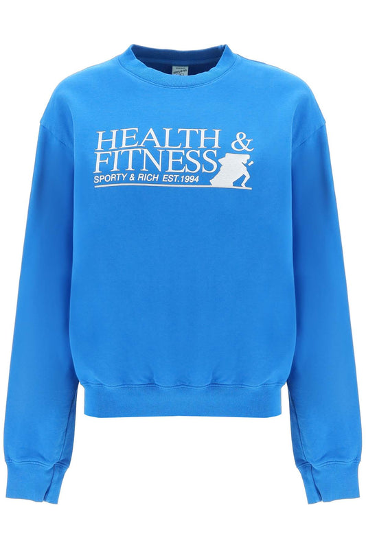 Sporty & Rich Sporty rich fitness motion crew-neck sweatshirt