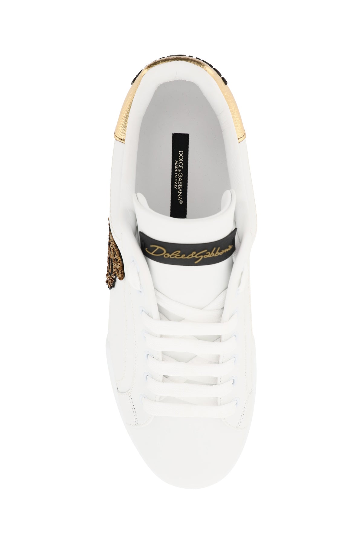 Dolce & Gabbana Dolce & gabbana portofino sneakers with logo patch