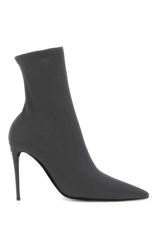 Dolce & Gabbana Dolce & gabbana stretch jersey ankle boots