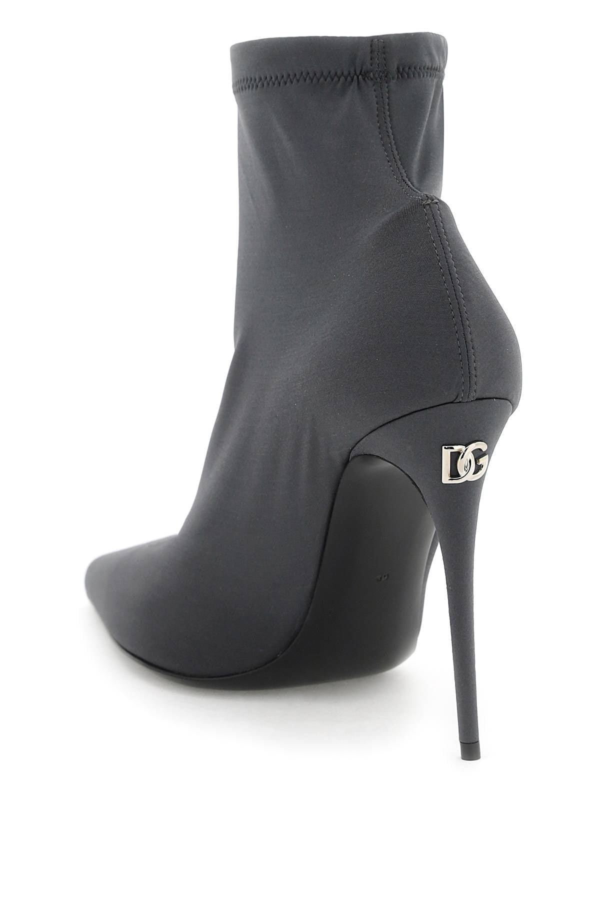 Dolce & Gabbana Dolce & gabbana stretch jersey ankle boots