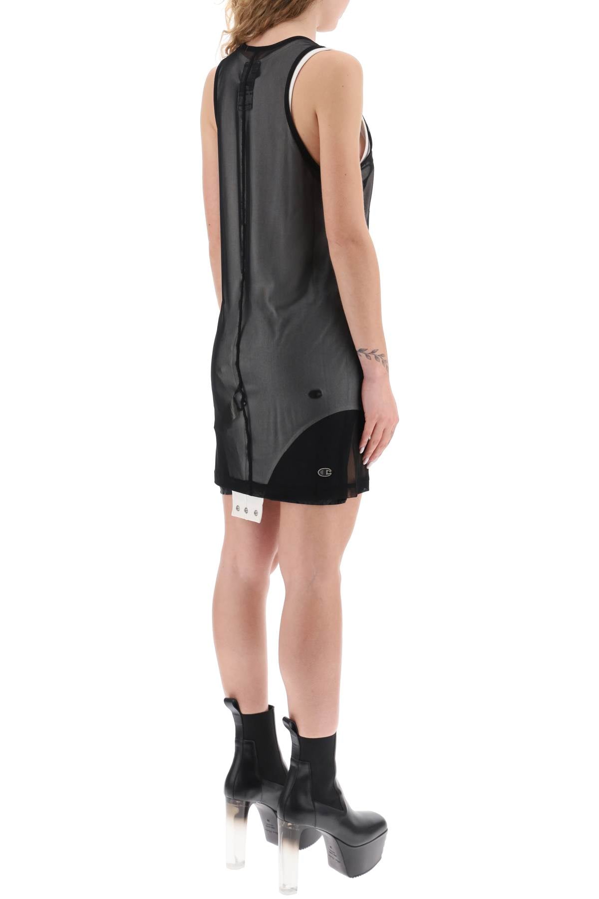 Rick Owens Rick owens 'champion x rick owens' basketball mini dress