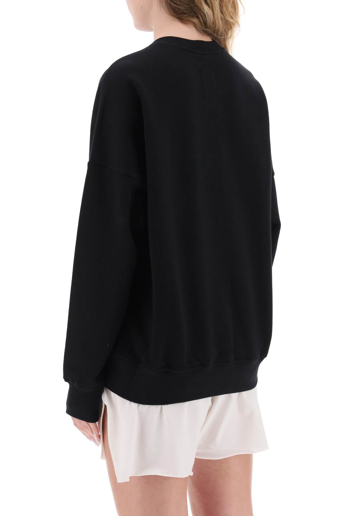 Rick Owens Rick owens 'champion x rick owens' crew-neck sweatshirt with logo embroidery