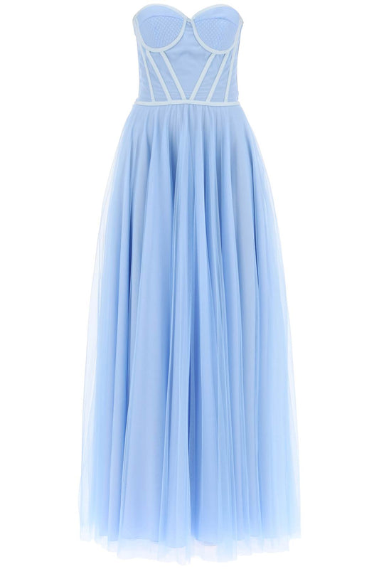 1913 Dresscode 1913 dresscode maxi tulle bustier gown