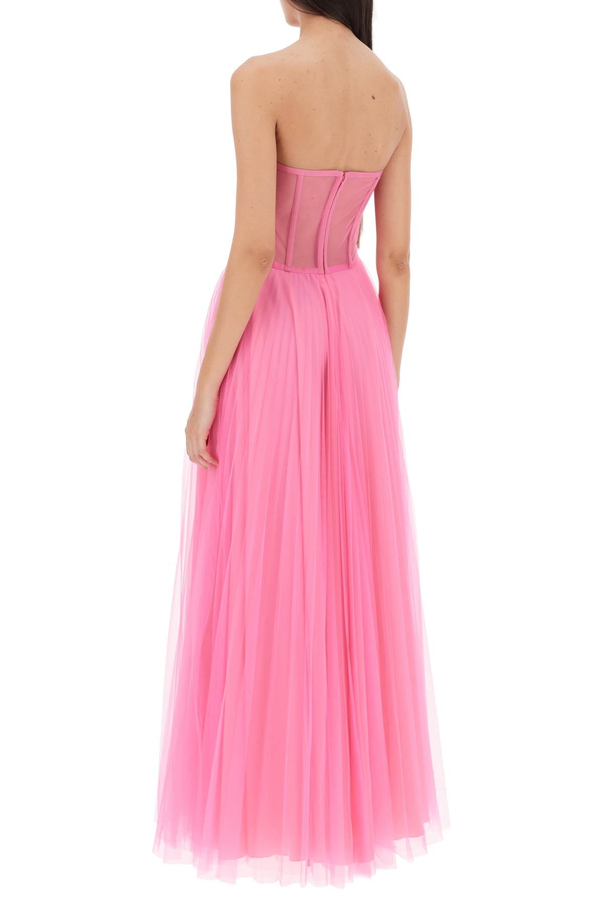 1913 Dresscode 1913 dresscode tulle long bustier dress