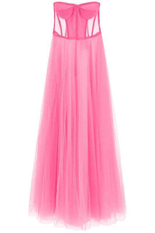 1913 Dresscode 1913 dresscode tulle long bustier dress