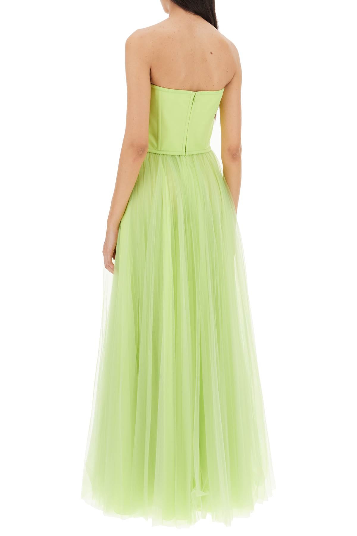 1913 Dresscode 1913 dresscode long bustier dress with shaped neckline