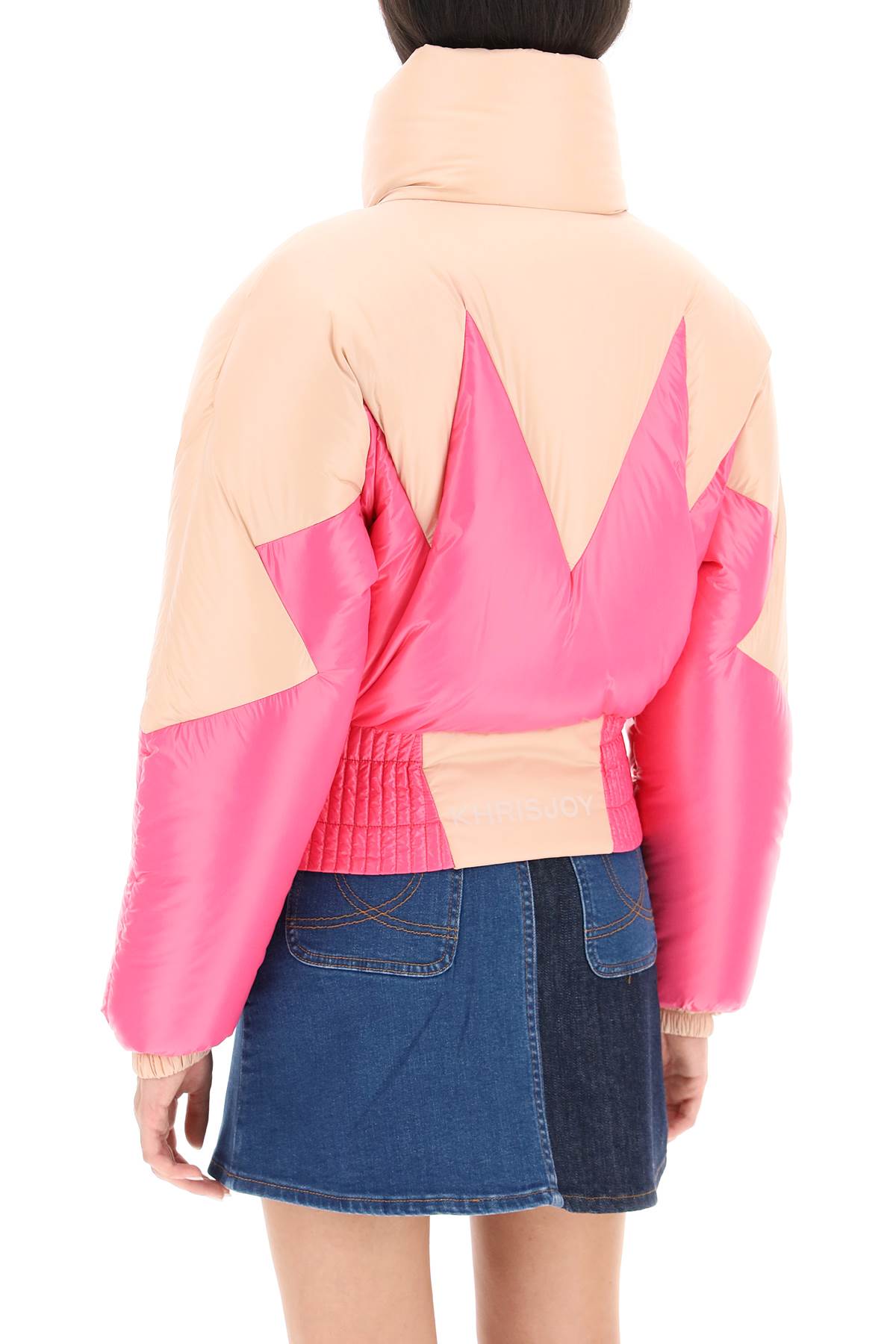 Khrisjoy Khrisjoy 'puff peak' cropped puffer jacket