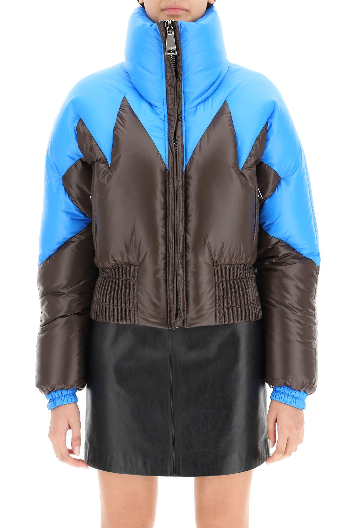 Khrisjoy Khrisjoy 'puff peak' cropped puffer jacket