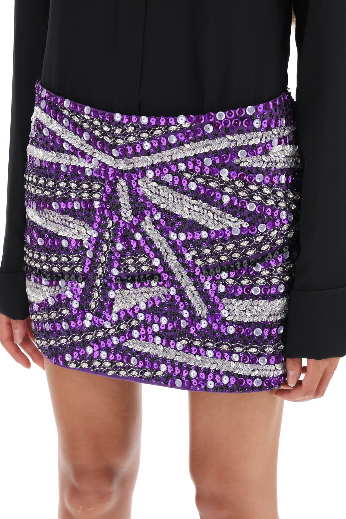 Des Phemmes Des phemmes miniskirt with appliques