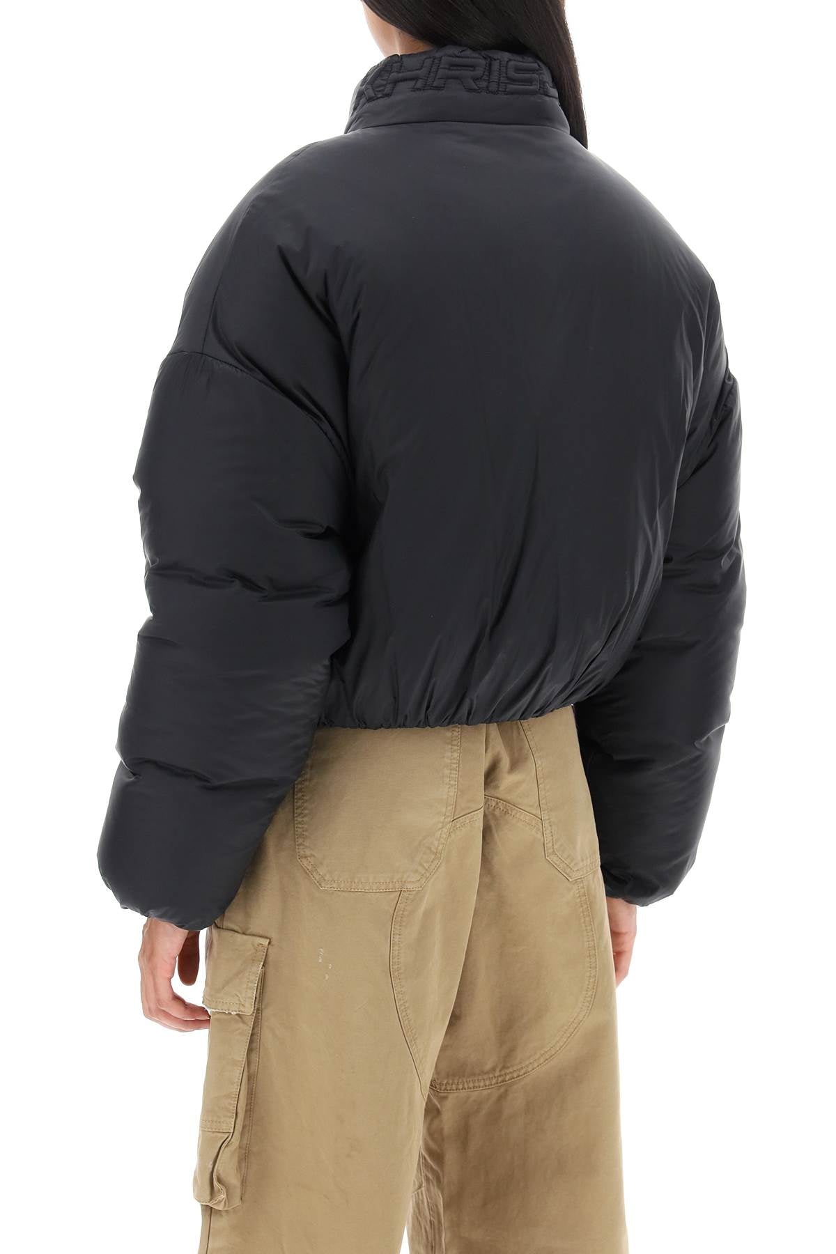 Khrisjoy Khrisjoy 'joy' oversized cropped down jacket