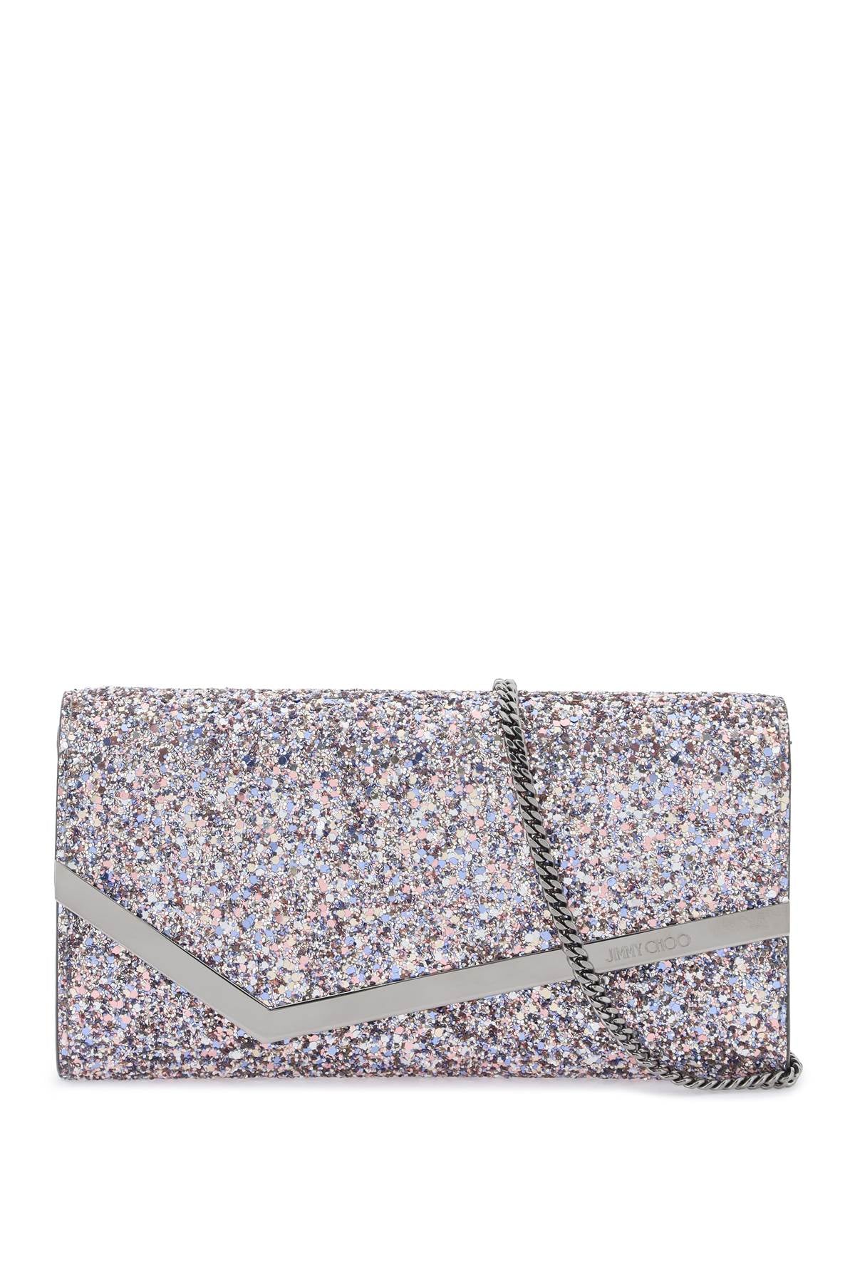 Jimmy Choo Jimmy choo glittered emmie clutch