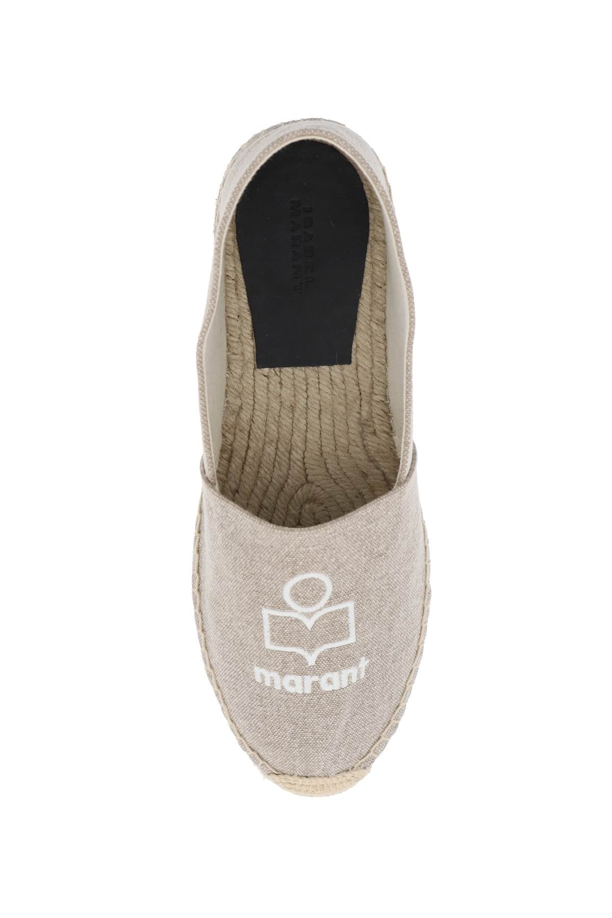 Isabel Marant Isabel marant espadrillas canae con logo ricamato