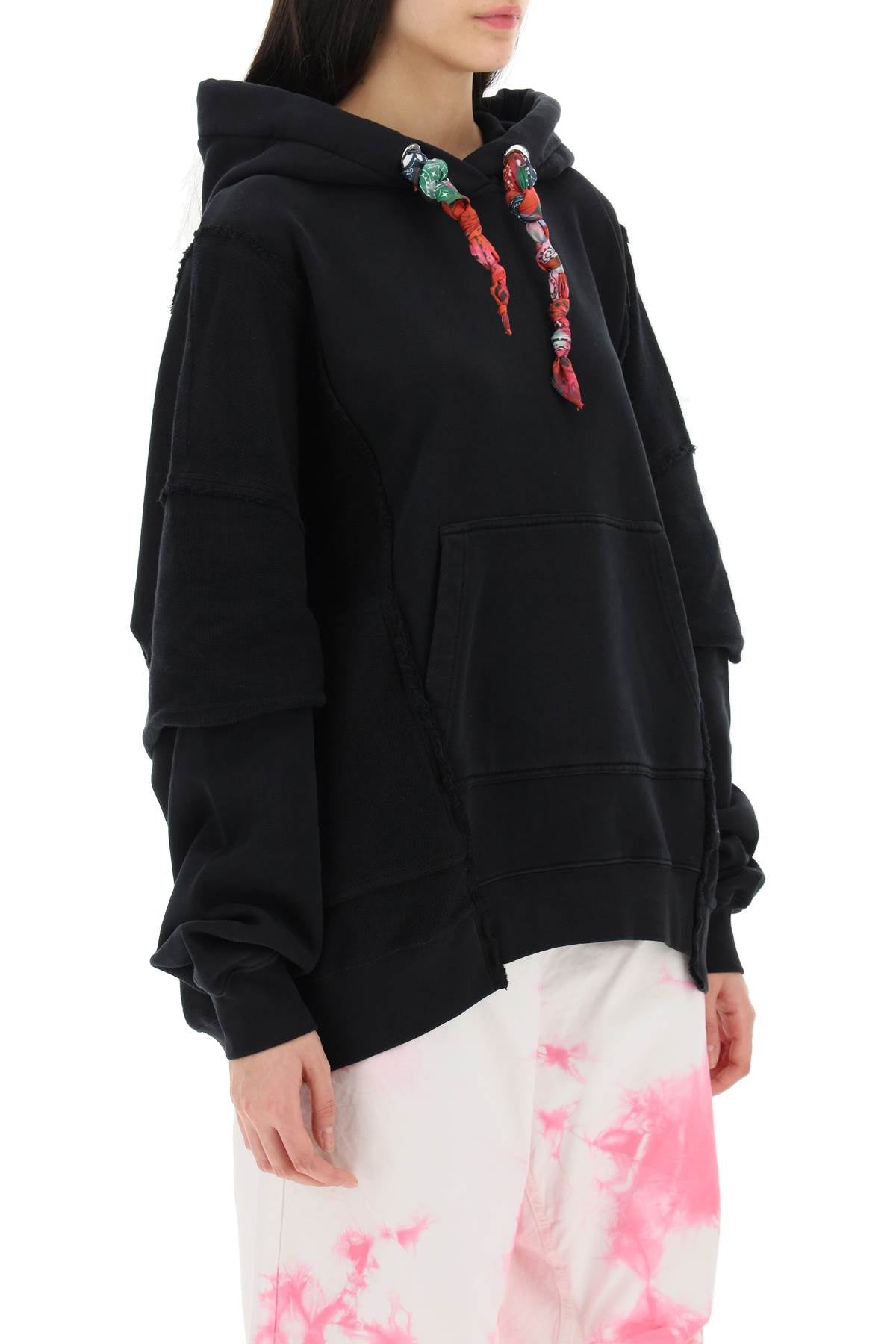 Khrisjoy Khrisjoy oversized hooded sweatshirt