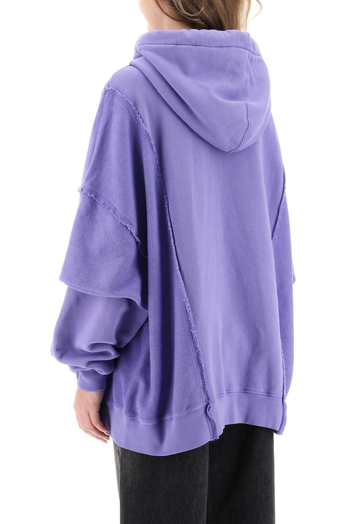 Khrisjoy Khrisjoy oversized hooded sweatshirt