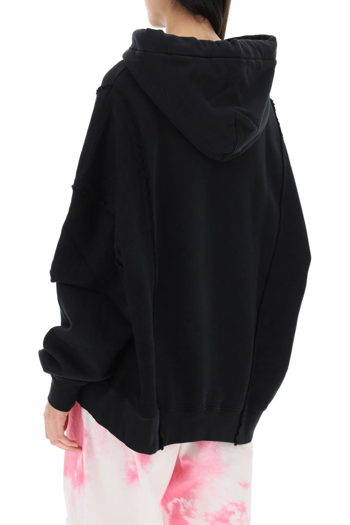 Khrisjoy Khrisjoy oversized hooded sweatshirt