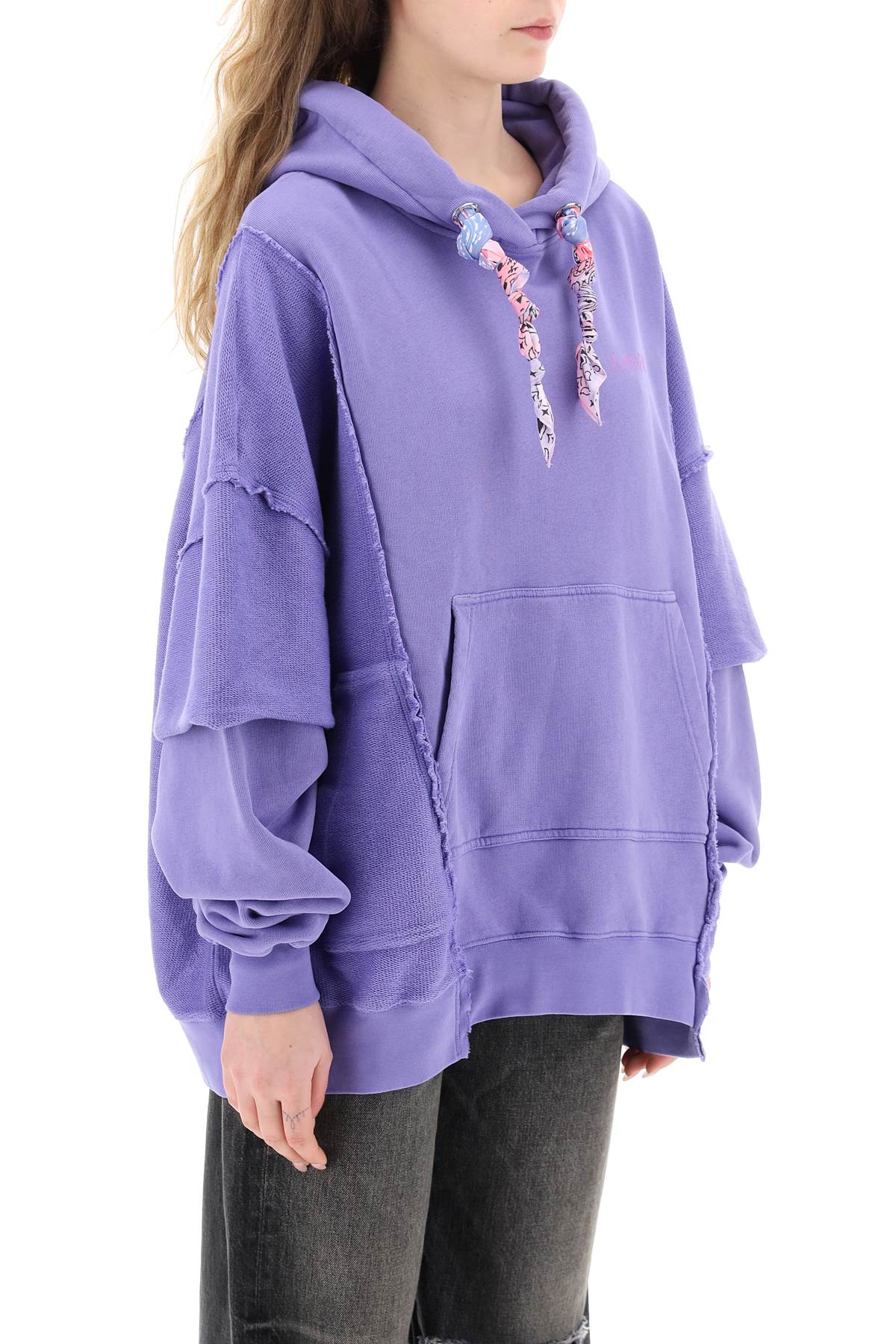 Khrisjoy Khrisjoy oversized hooded sweatshirt