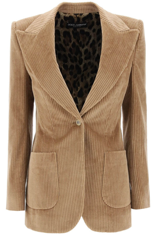 Dolce & Gabbana Dolce & gabbana corduroy turlington jacket