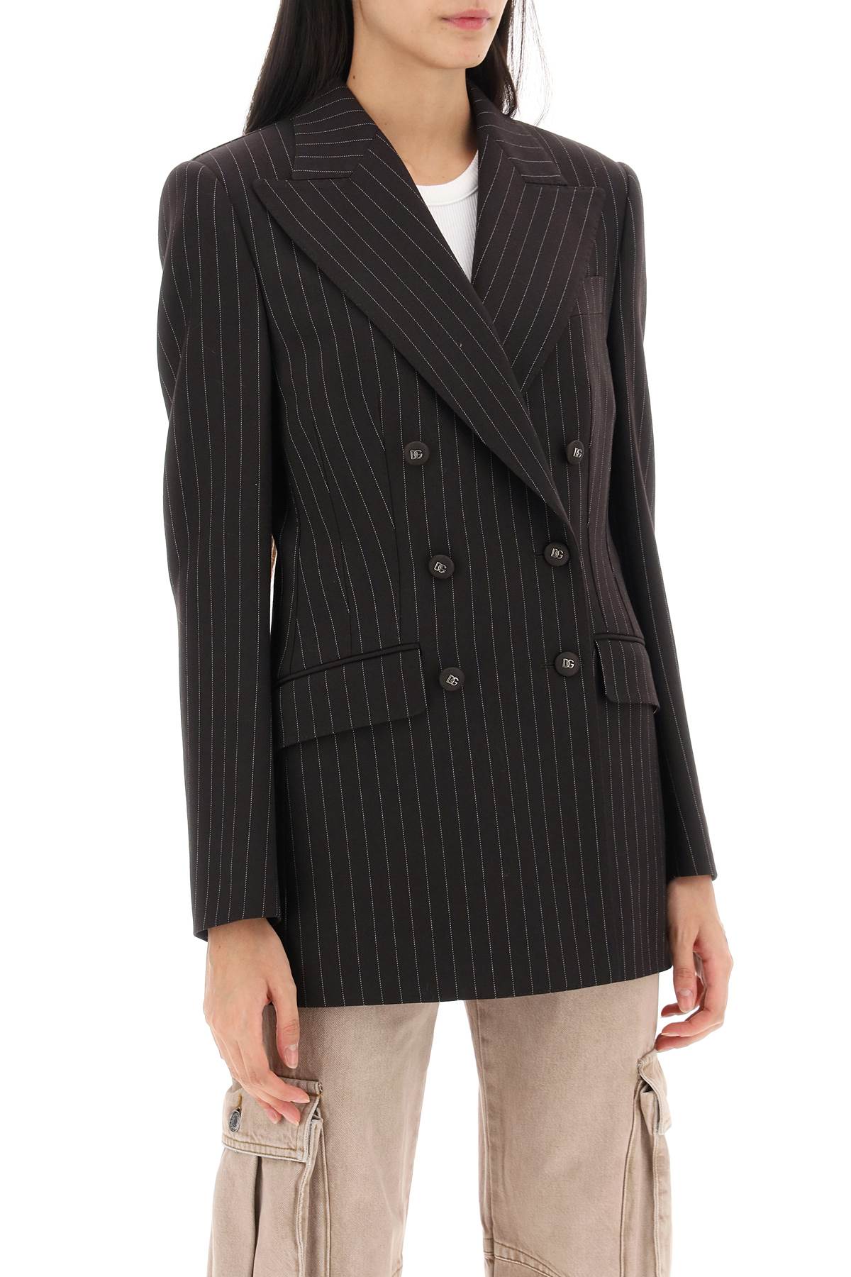 Dolce & Gabbana Dolce & gabbana pinstriped turlington jacket