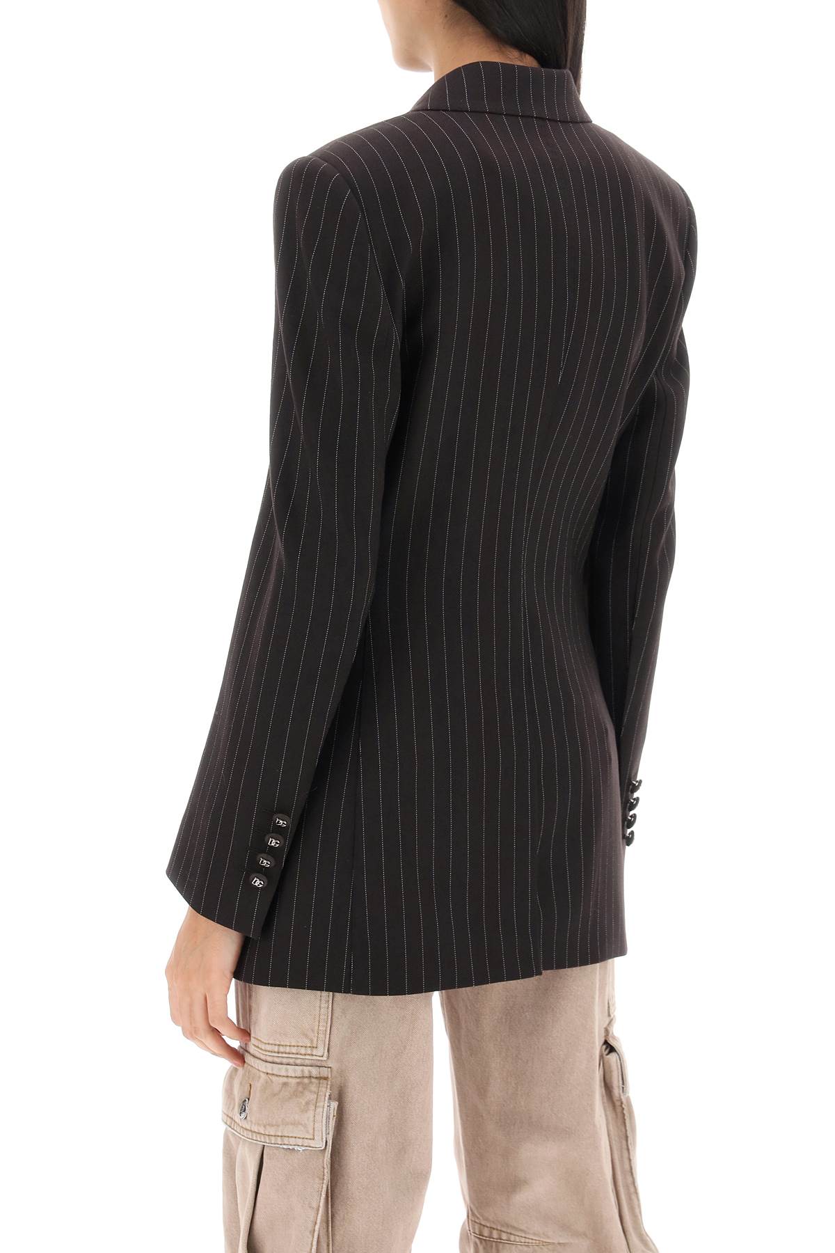 Dolce & Gabbana Dolce & gabbana pinstriped turlington jacket