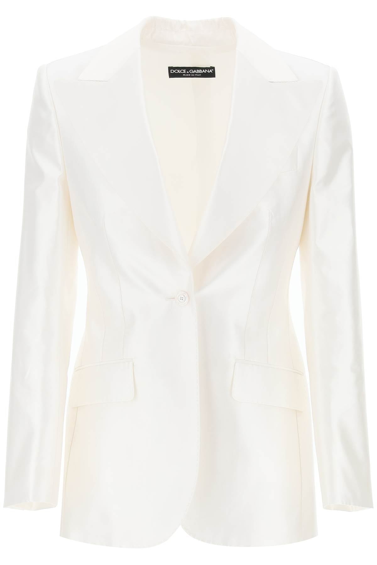 Dolce & Gabbana Dolce & gabbana turlington jacket in silk mikado