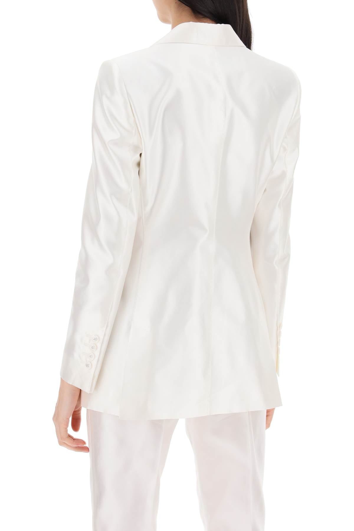 Dolce & Gabbana Dolce & gabbana turlington jacket in silk mikado