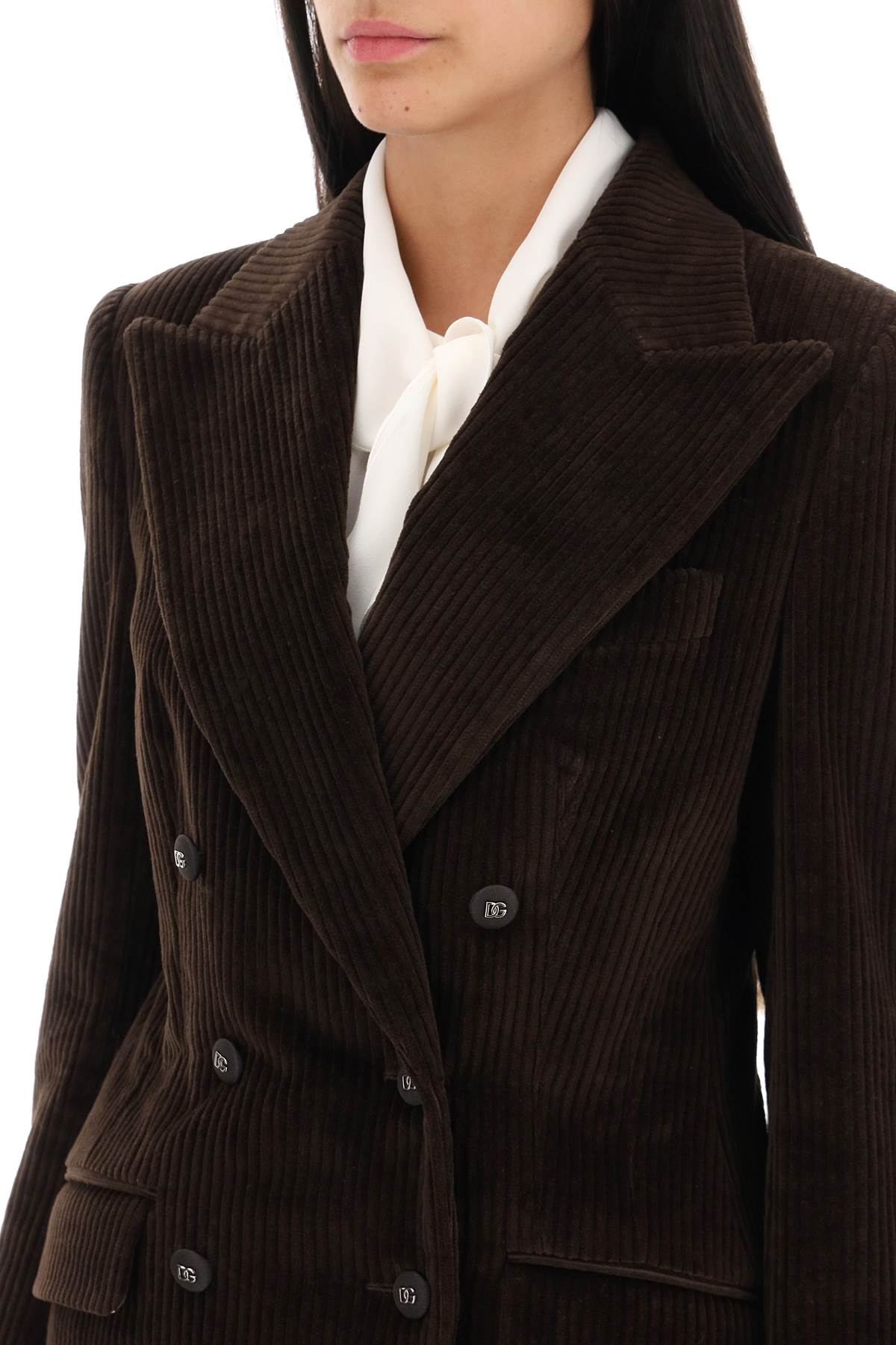 Dolce & Gabbana Dolce & gabbana double-breasted corduroy jacket