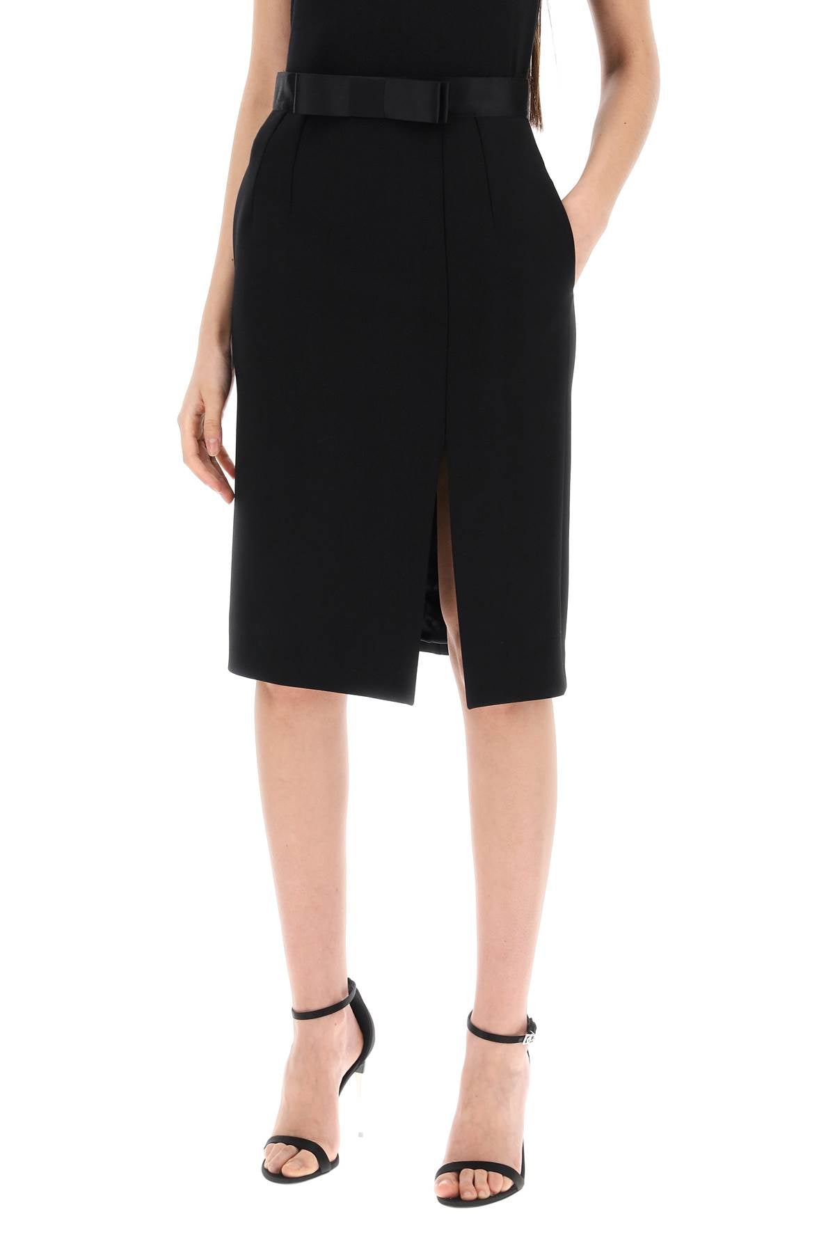 Dolce & Gabbana Dolce & gabbana "knee-length skirt with satin