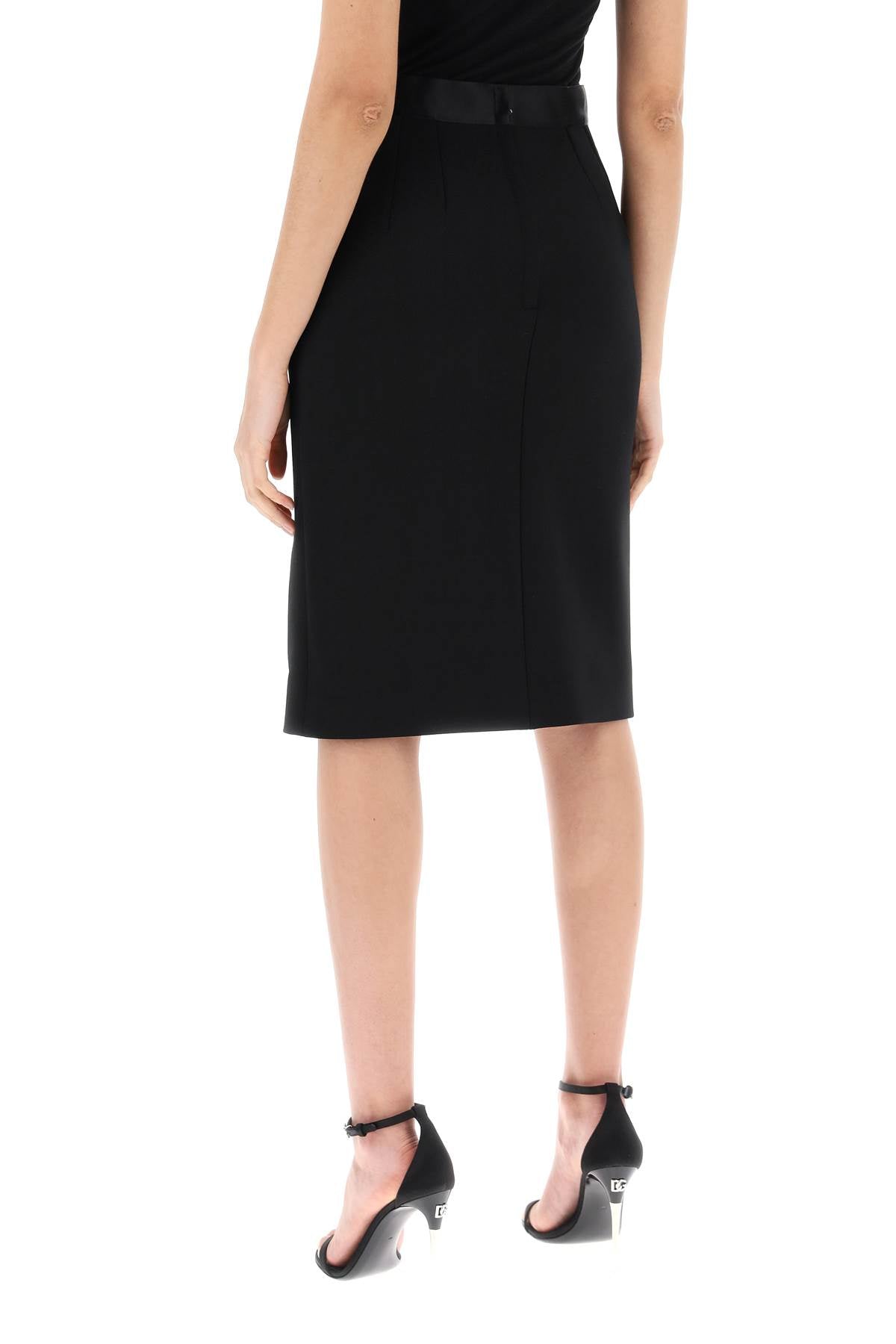 Dolce & Gabbana Dolce & gabbana "knee-length skirt with satin