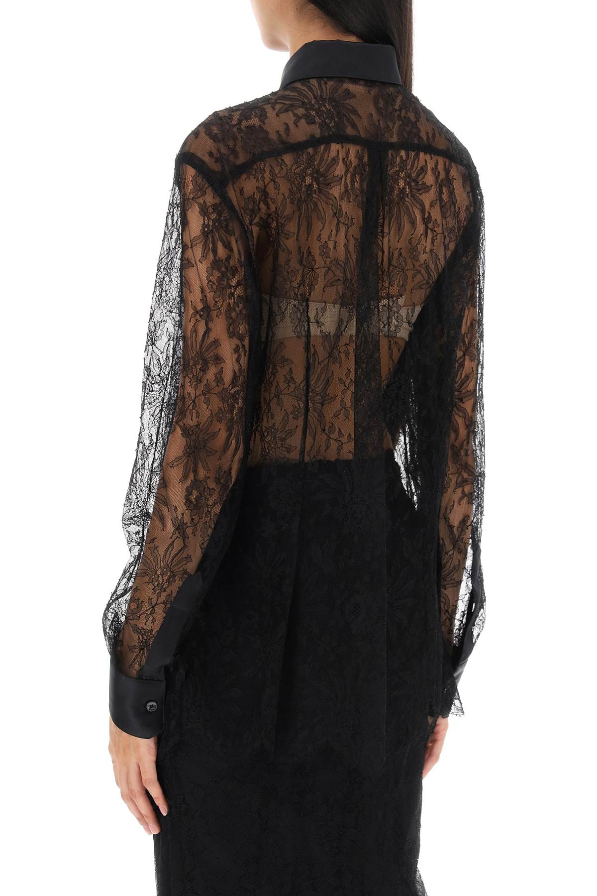 Dolce & Gabbana Dolce & gabbana chantilly lace shirt