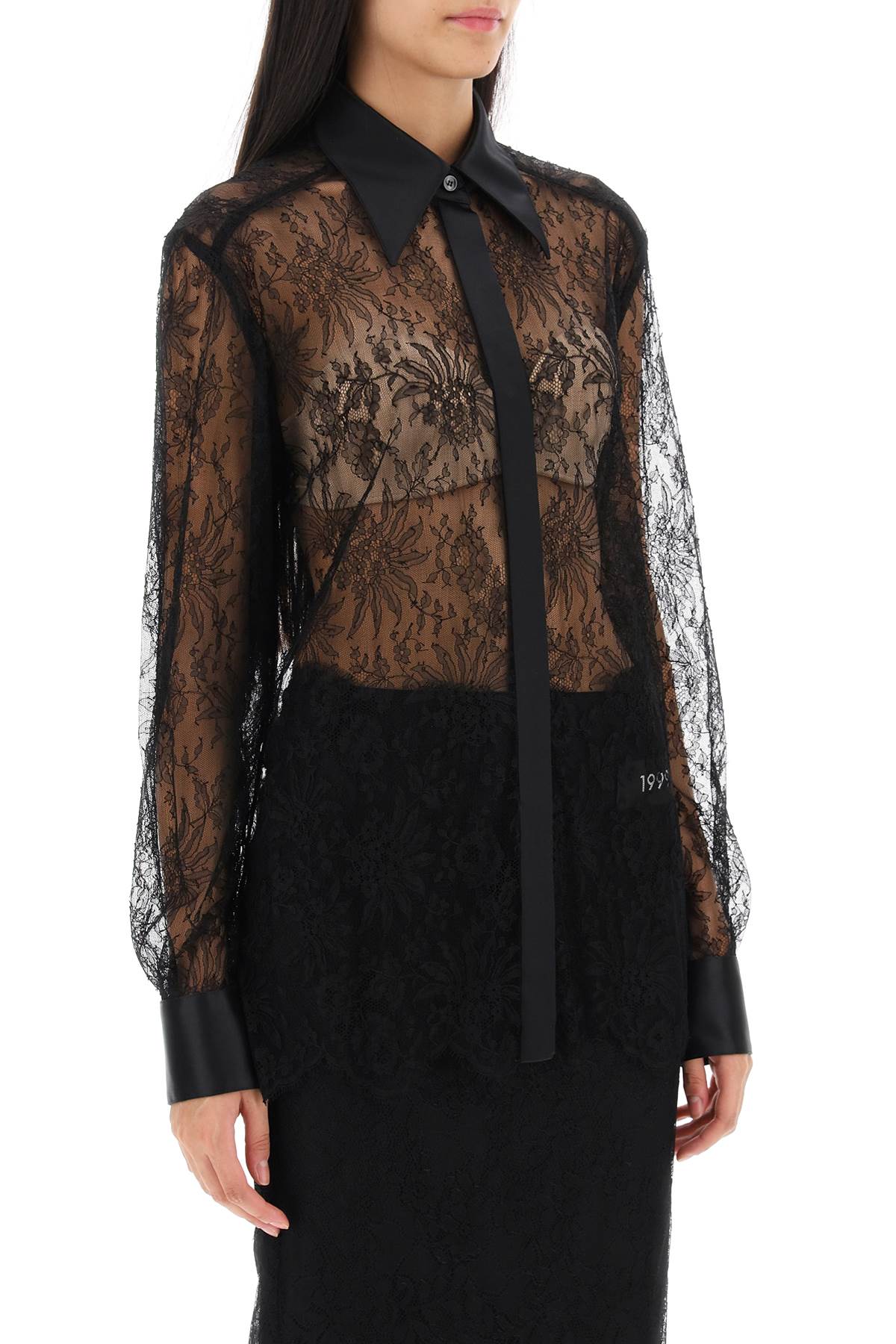 Dolce & Gabbana Dolce & gabbana chantilly lace shirt